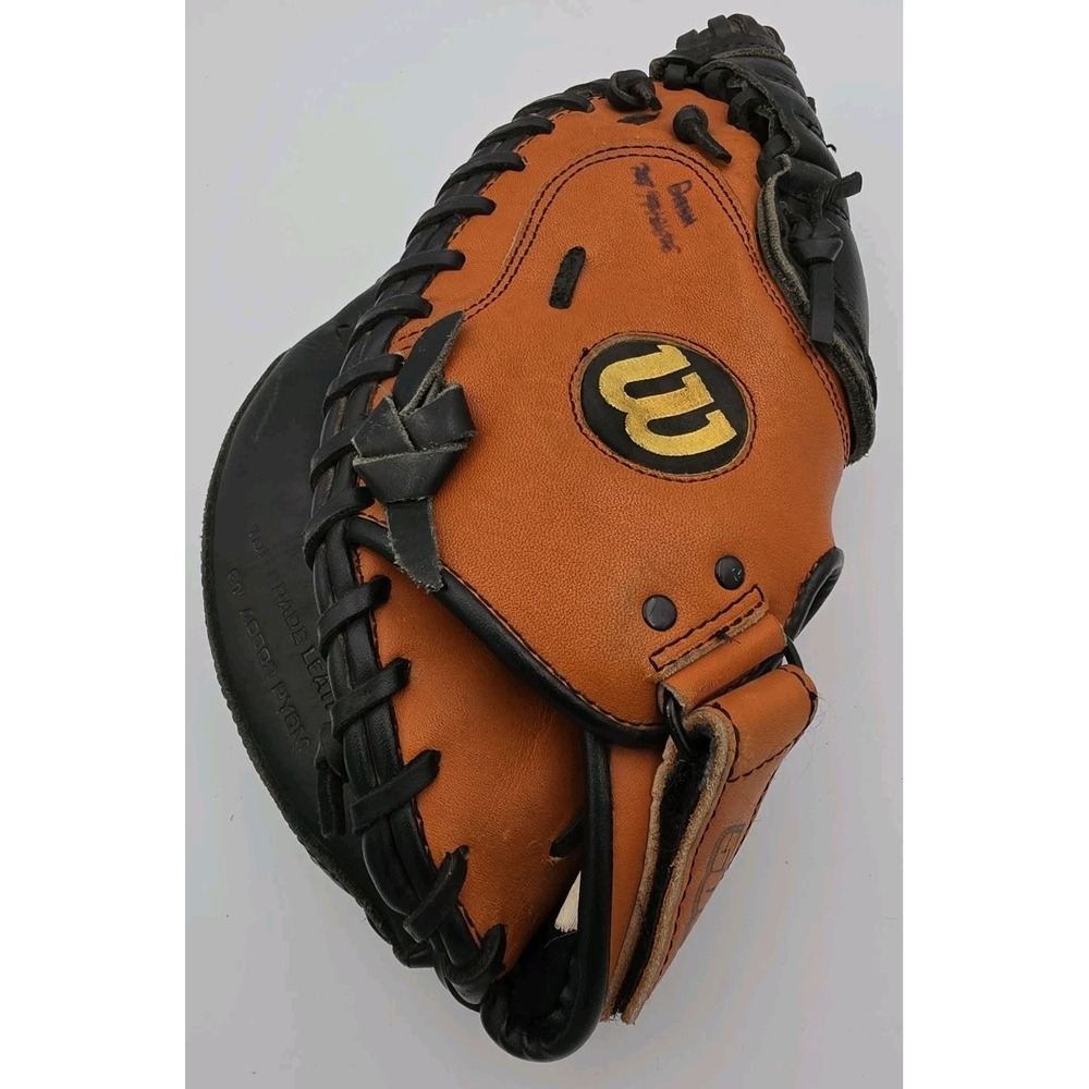 Wilson PRO500 31 Baseball Catchers Mitt A0502 PYCM Leather LHT Black Tan